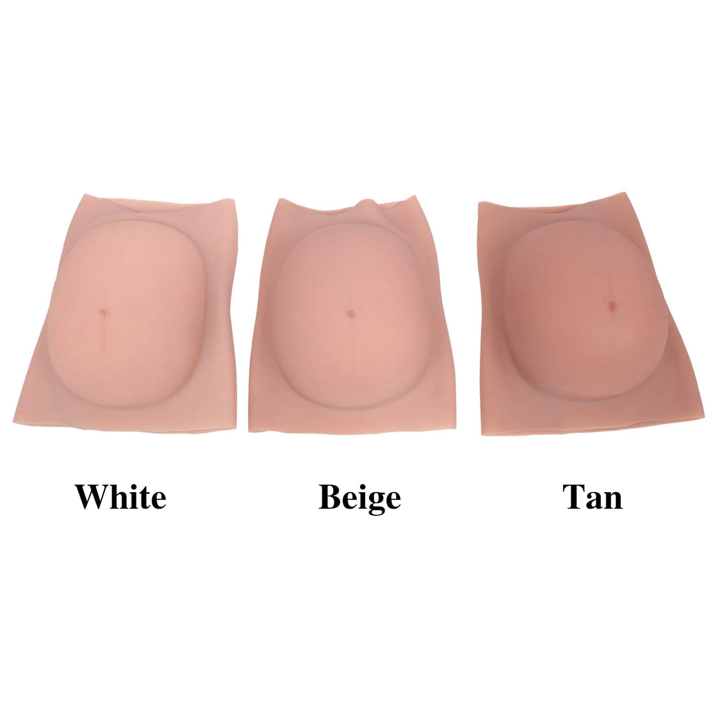 100% Artificial 8th Silicone Fake Pregnant Soft Belly Realistic Silicone Pregnancy Jelly Belly For Crossdresser Unisex Cosplay - SANBULE