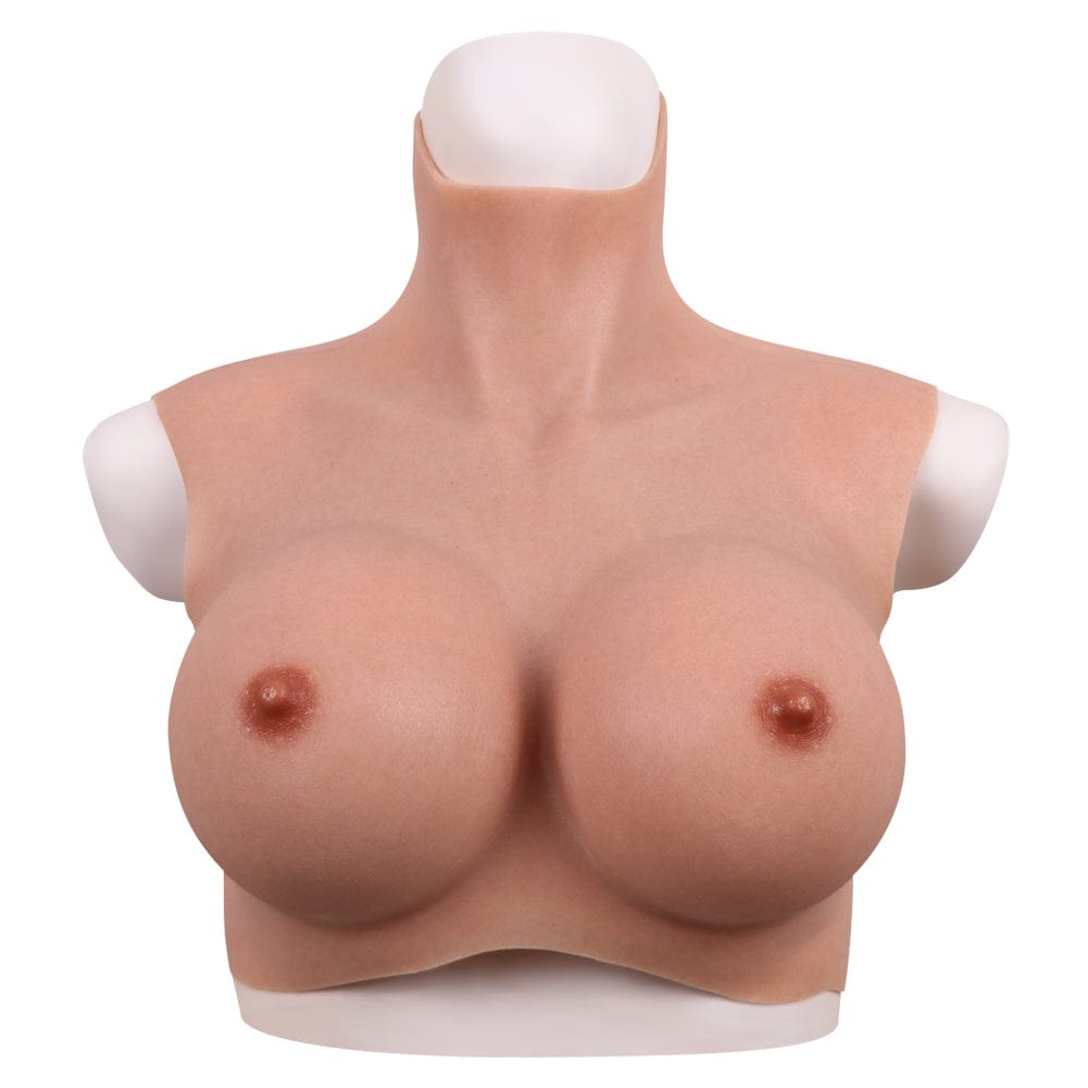 Fourth-generation M size silicone high-neck false chest