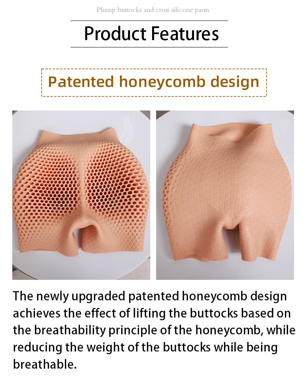 New honeycomb design butt lifting pants - SANBULE
