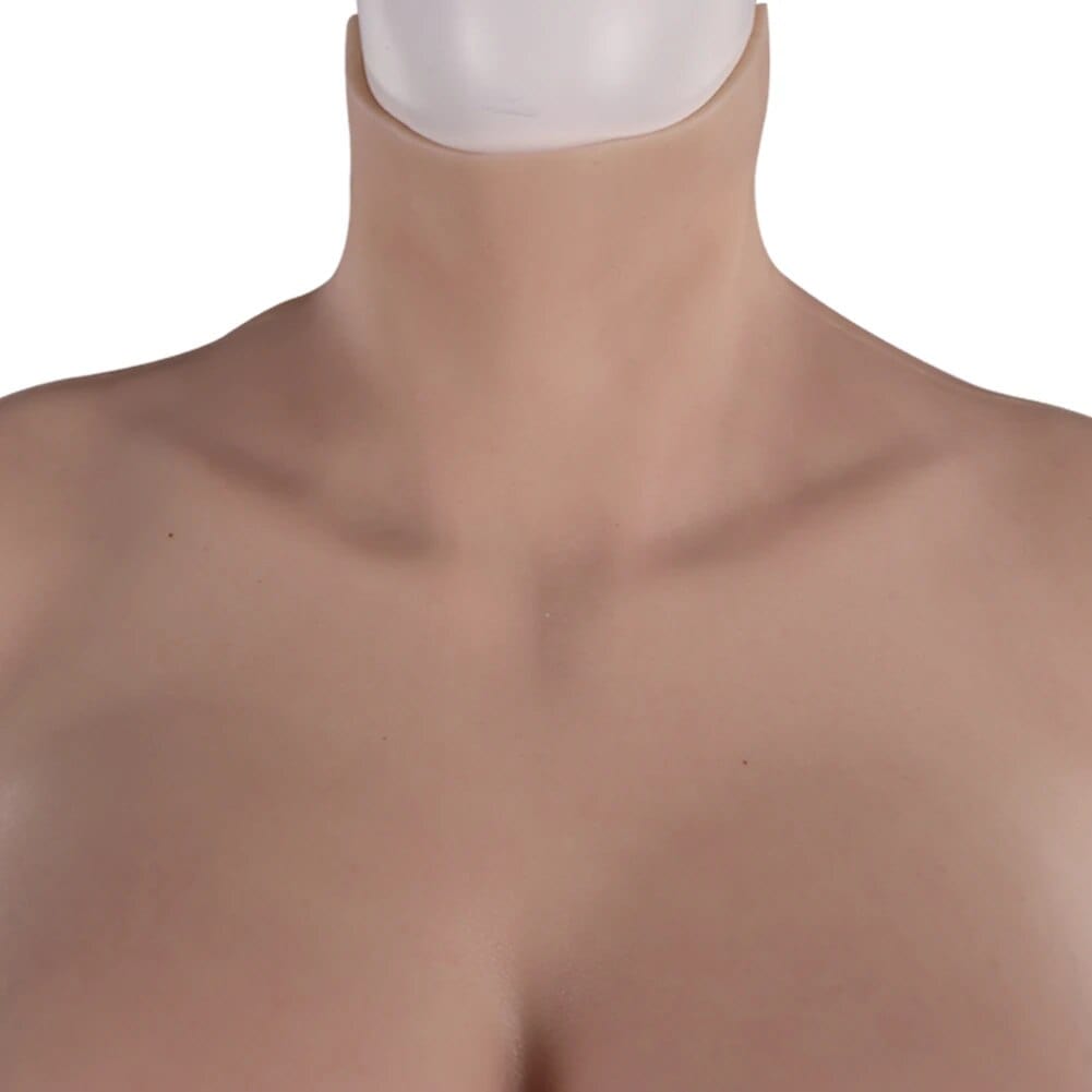 8th Half Bodysuit Realistic Silicone Breast - SANBULE