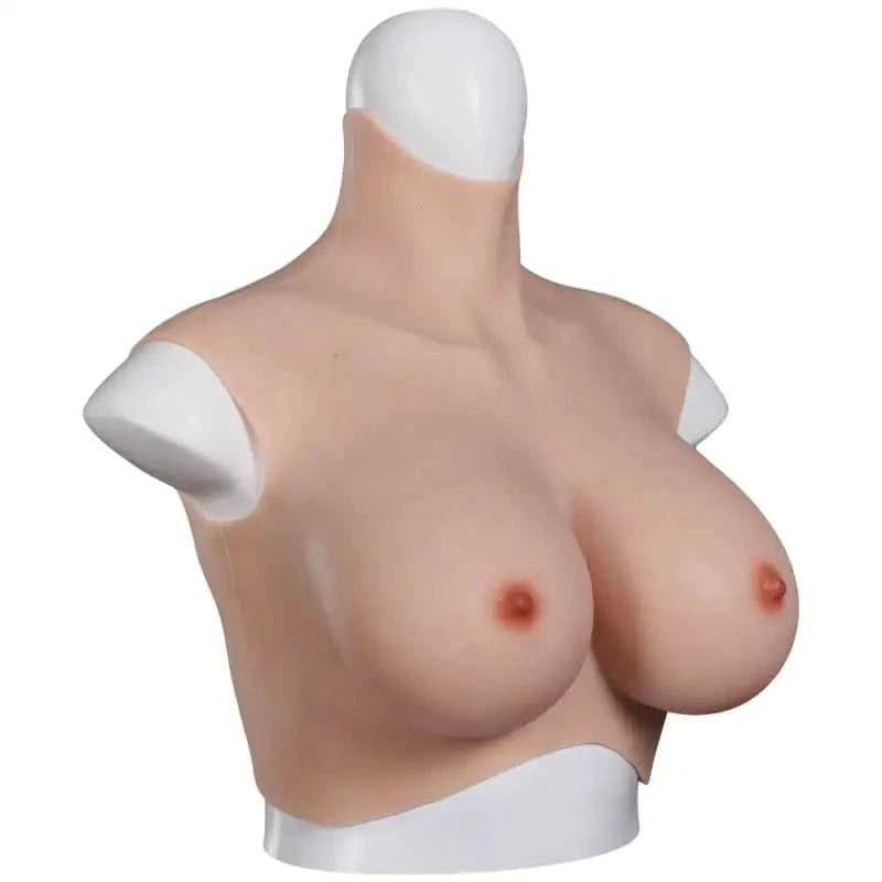 New Upgraded Airbag+Silicone or Full Silicone Top Quality Realistic Silicone Breast Forms With Bloodshot Design - SANBULE