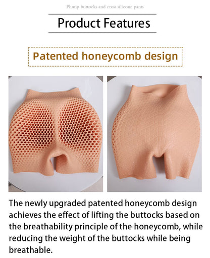 New honeycomb design butt lifting pants - SANBULE
