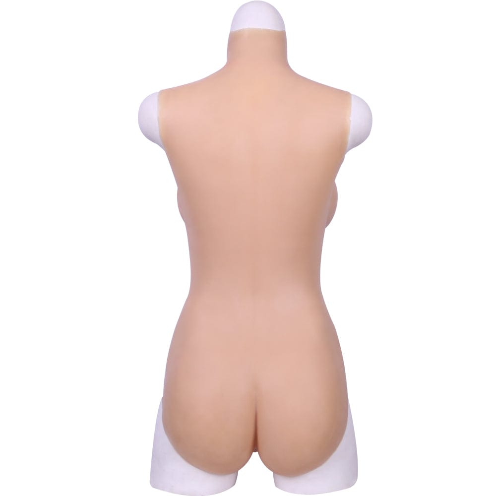 The fourth-generation silicone false chest jumpsuit - SANBULE