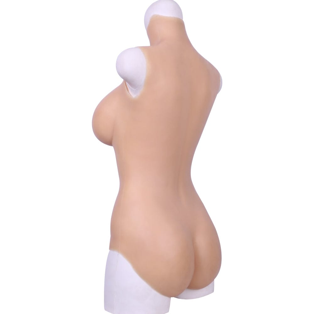 The fourth-generation silicone false chest jumpsuit - SANBULE