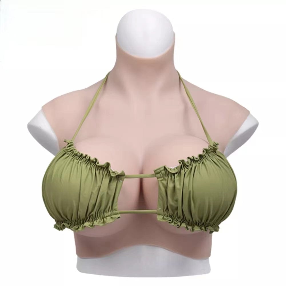 7th Big Size No Oil Silicone Breast Forms Realistic Fake Boobs Enhancer For Shemale Transgender Crossdresser. - SANBULE
