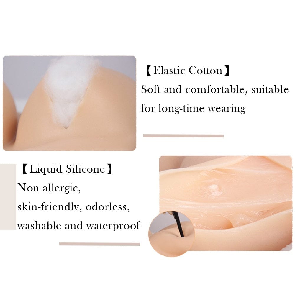 4th Silicone Fullbody Suit D Cup Breast - SANBULE