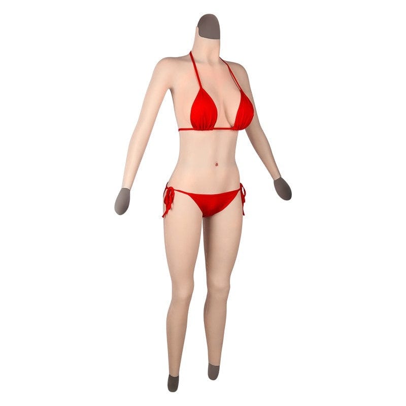 4th Silicone Fullbody Suit D Cup Breast - SANBULE