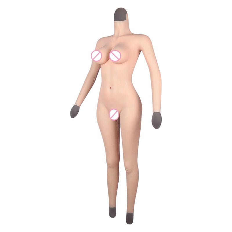4th Silicone Fullbody Suit D Cup Breast - SANBULE