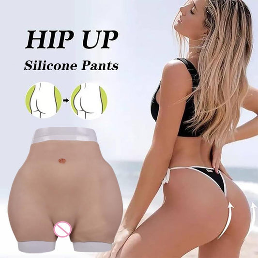 7th Silicone Fake Vagina Panty Thicken Hip Buttock Enhancer - SANBULE