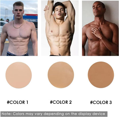 8th generation silicone muscle set with arms, pectoral armor and false pectoral muscles - SANBULE
