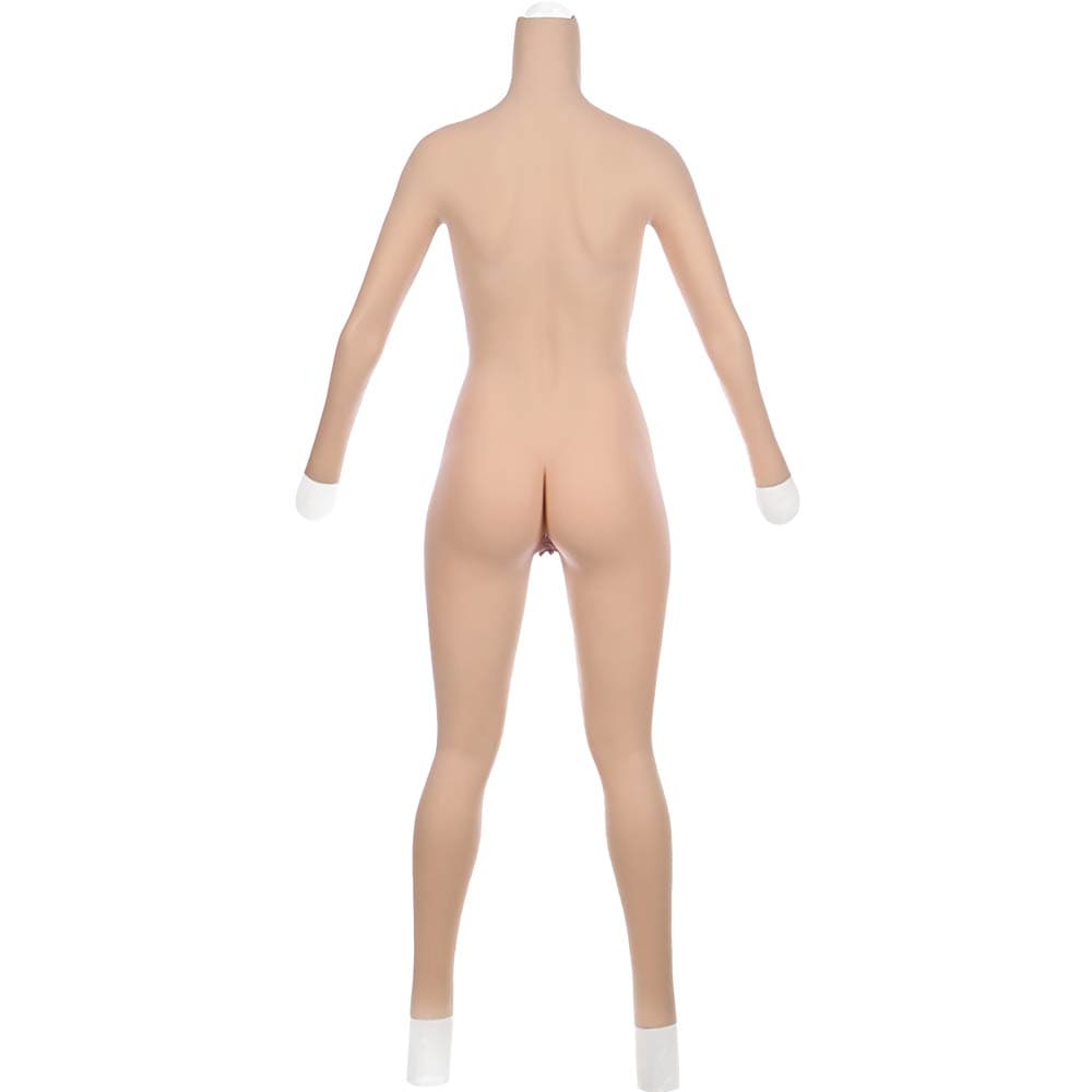 Generation Full body No-oil Silicone Bodysuit C and E cup For transvestites - SANBULE