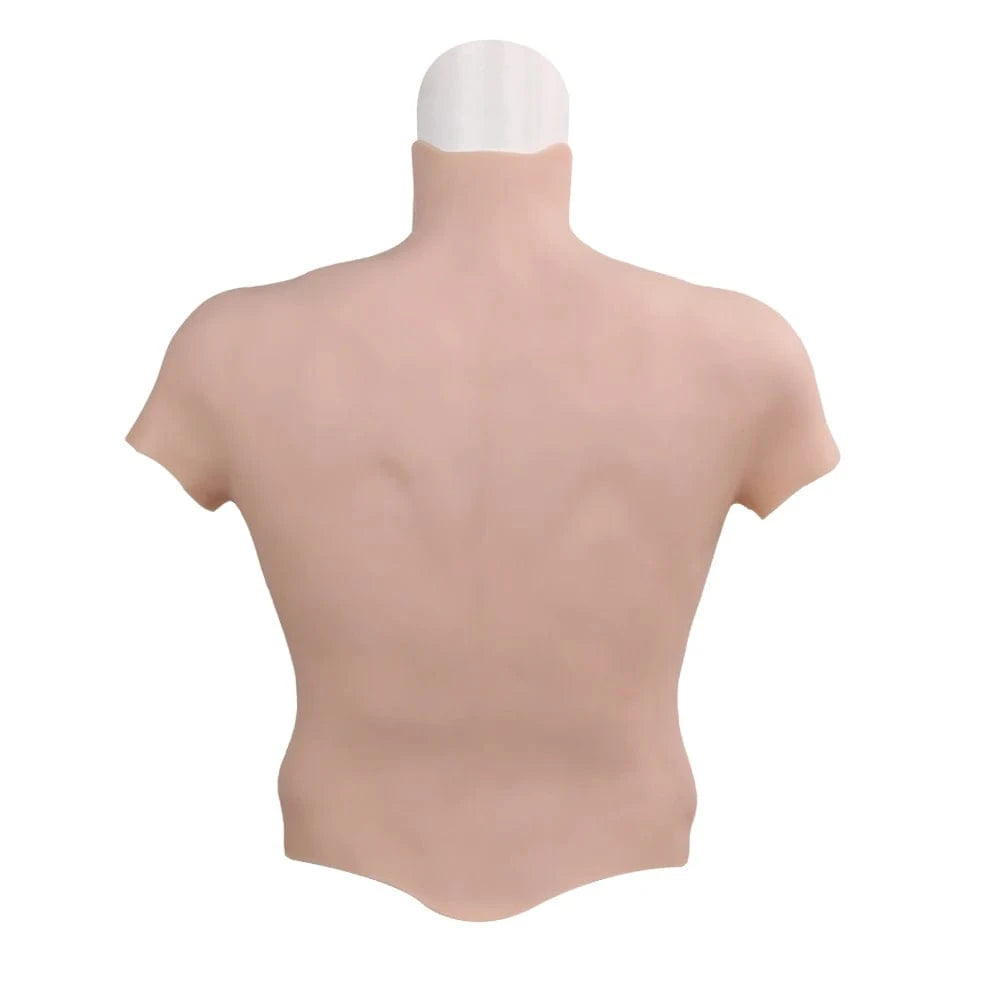 9th No Oil Upgraded Silicone Muscle Suit Breastplate - SANBULE