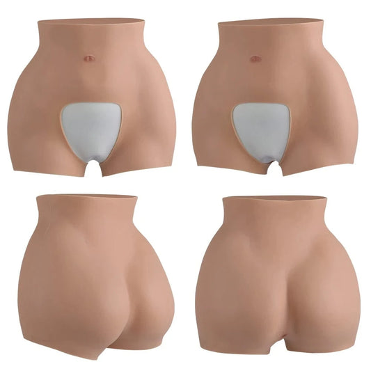 New 4th Gen Hip & Butt Enhancement 3-Part Open-Crotch Pants - SANBULE