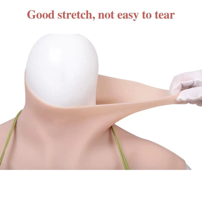 7th Big Size No Oil Silicone Breast Forms Realistic Fake Boobs Enhancer For Shemale Transgender Crossdresser. - SANBULE